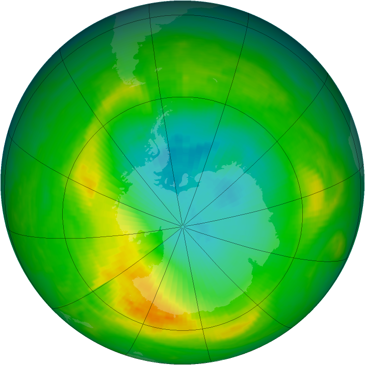 Ozone Map 1979-11-02